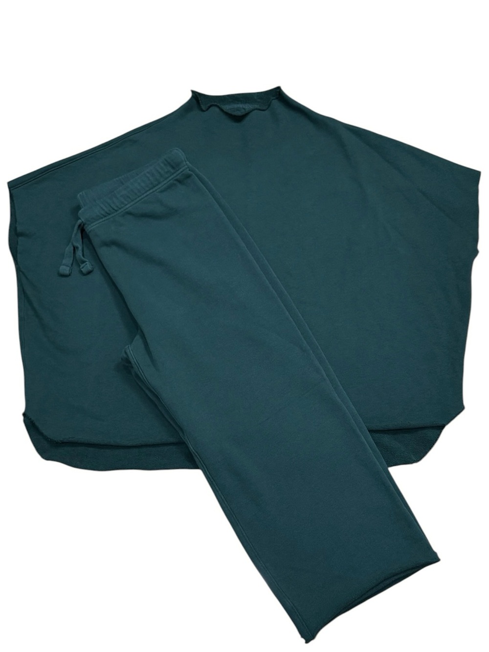 Frank & Eileen Sz L Set Malibu Travel Catherine Pants Sz L Audrey Capelet O/S - Picture 2 of 16
